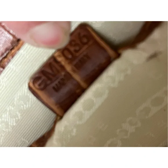 CELINE BOOGIE EMBOSSED CROC BAG- vintage - Picture 12 of 16